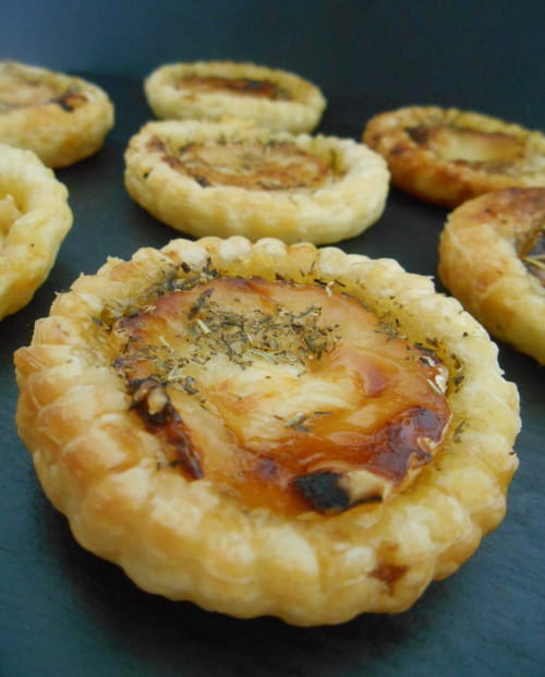 Tartelettes au chèvre et miel