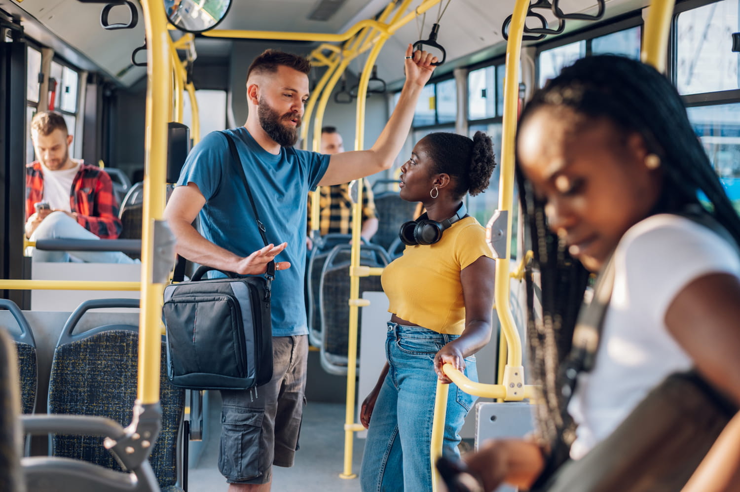 In this city of France, everyone thanks the bus driver