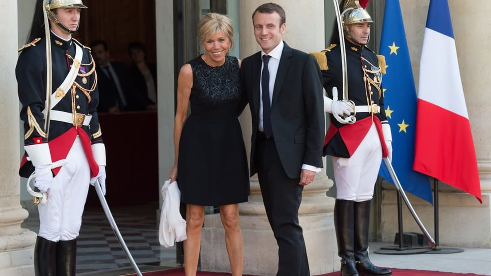 Brigitte et Emmanuel Macron