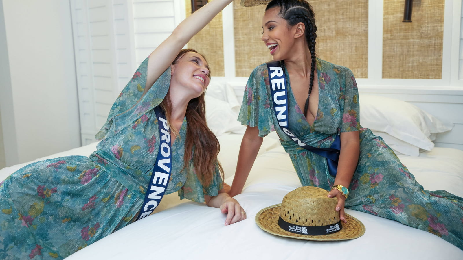 Miss Provence et Miss Réunion