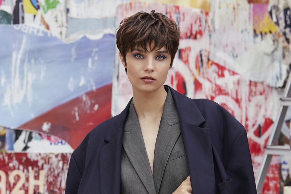 La coupe courte boule chocolat