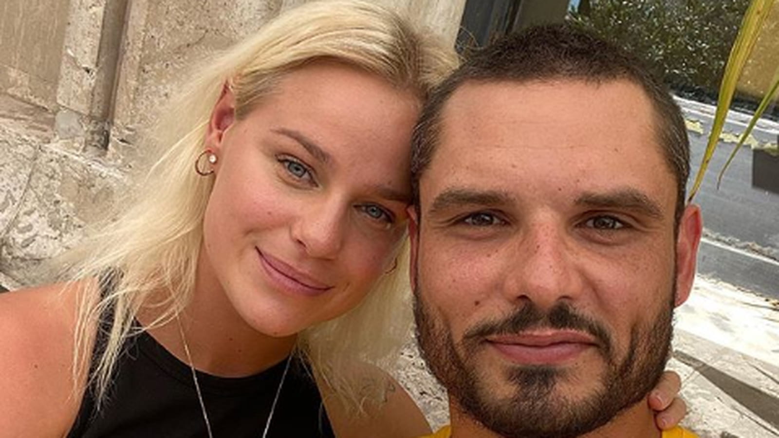 Pernille Blume et Florent Manaudou