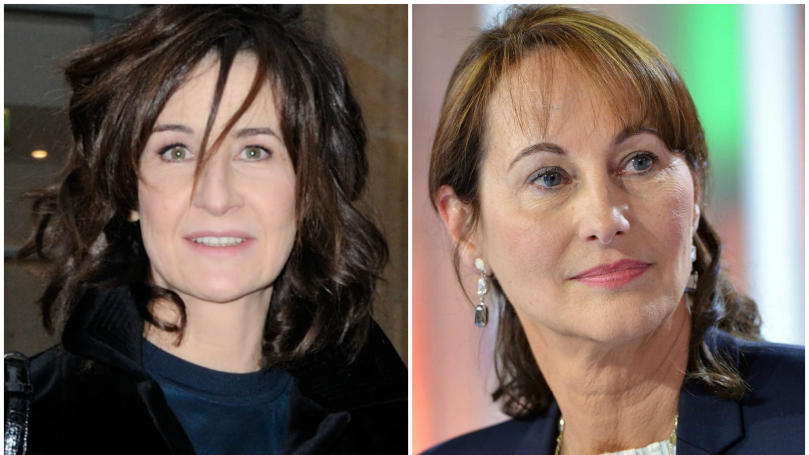 Valérie Lemercier et Ségolène Royal