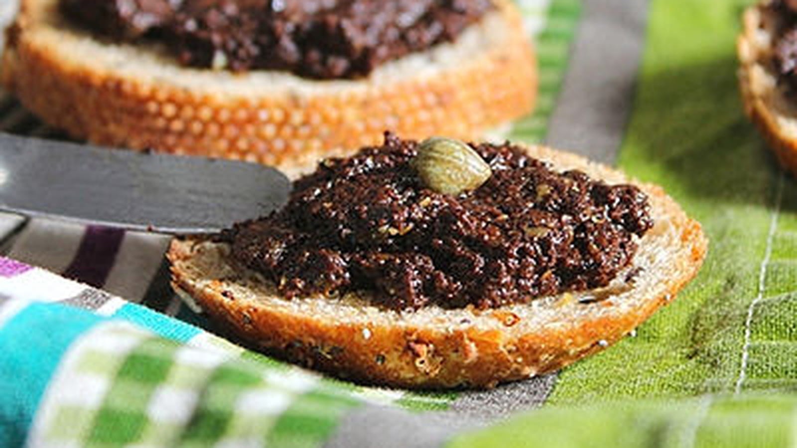 Tapenade aux olives noires sans anchois