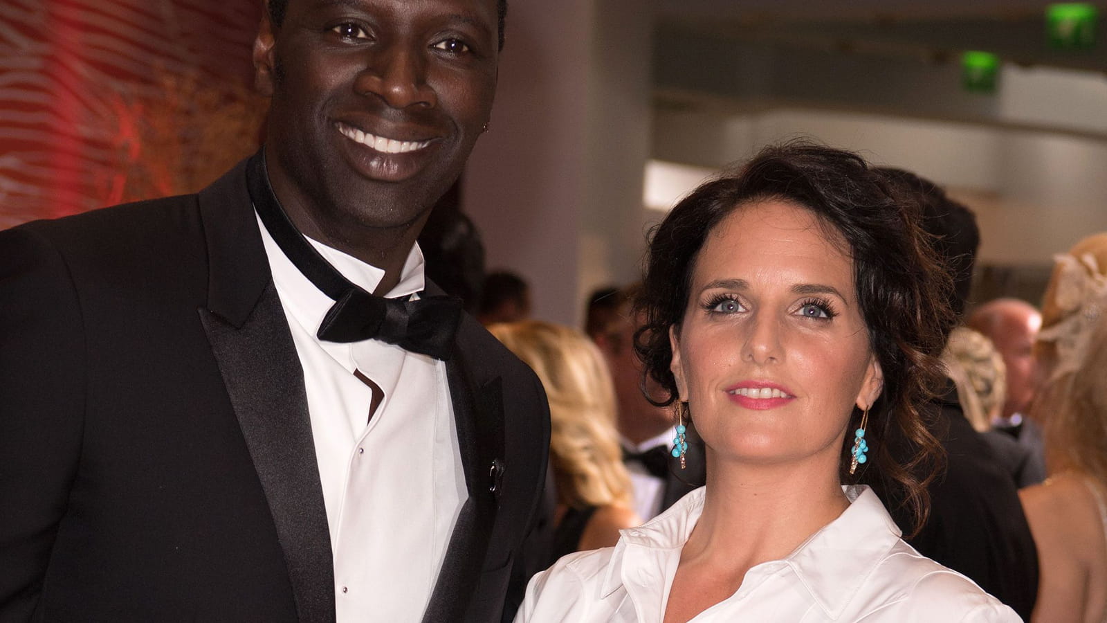 Omar Sy et sa femme Hélène