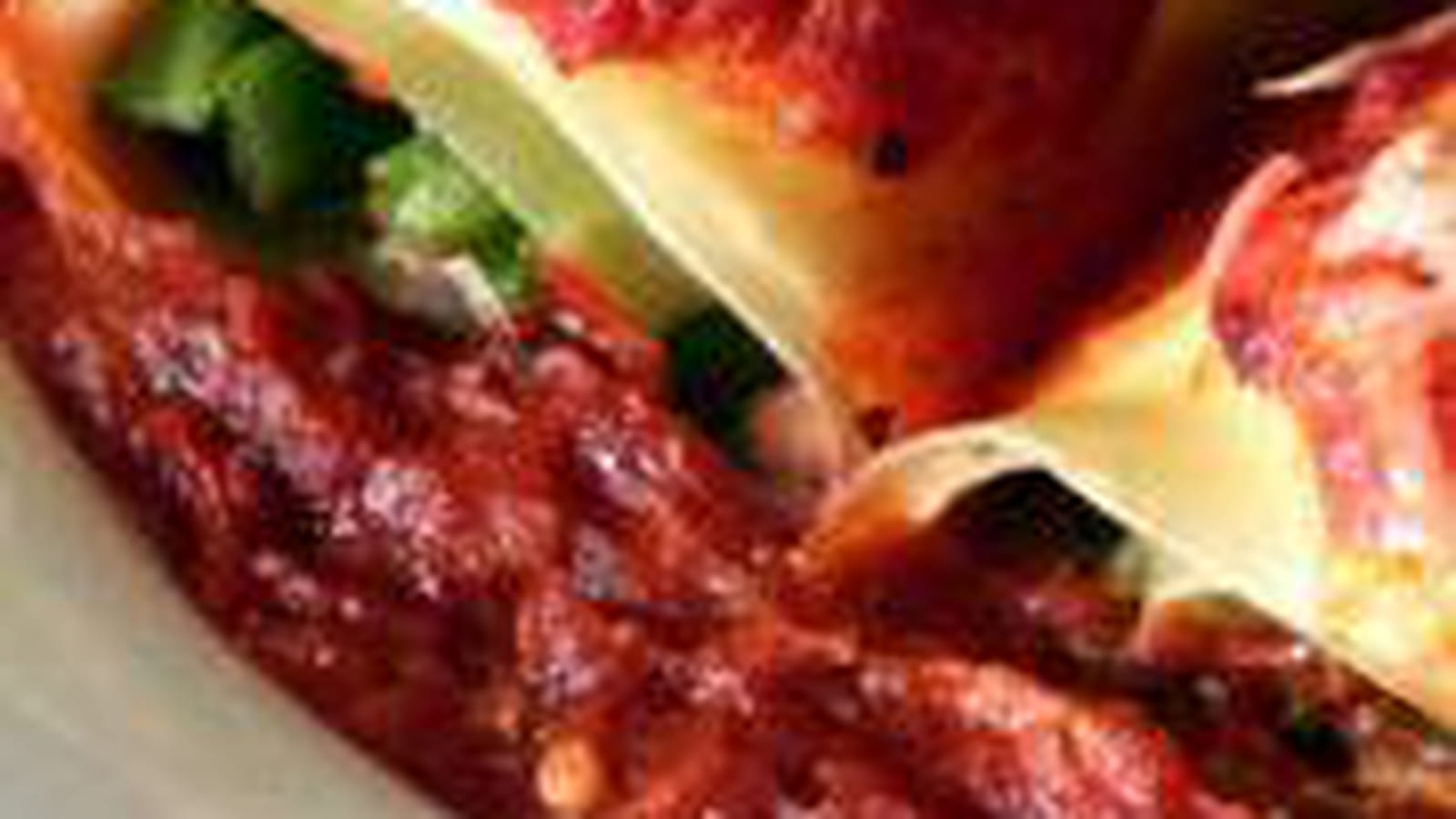 Cannelloni haricots verts & ricotta