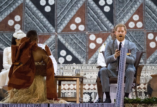 Le Prince Harry, tr&egrave;s concentr&eacute;