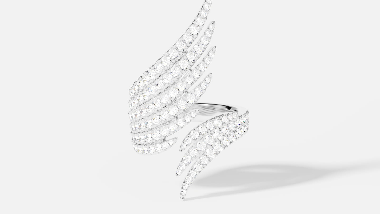 Bague de phalange Palmier