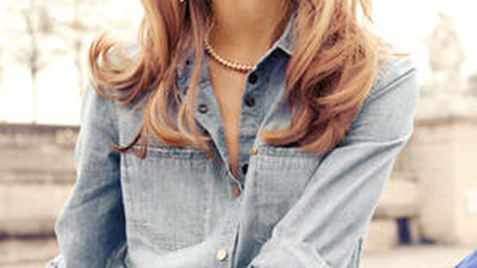 Chemise en jean de Mango