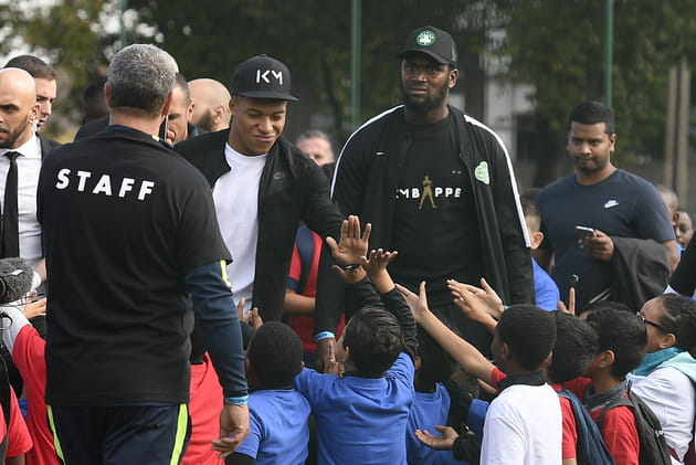 Kylian Mbapp&eacute;&nbsp;: high five&nbsp;!