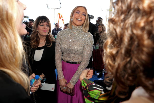 Jennifer Lopez, tout en paillettes