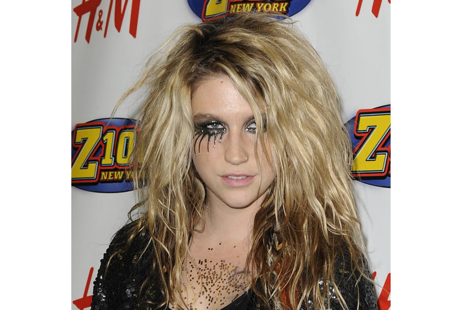 Kesha et son maquillage larmoyant