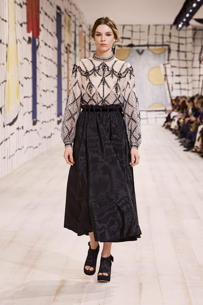 Look 8 du défilé Dior haute couture printemps-été 2024
