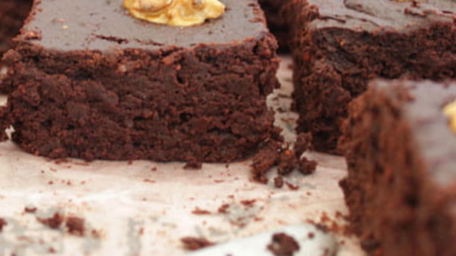 Brownie sans sucre et sans beurre