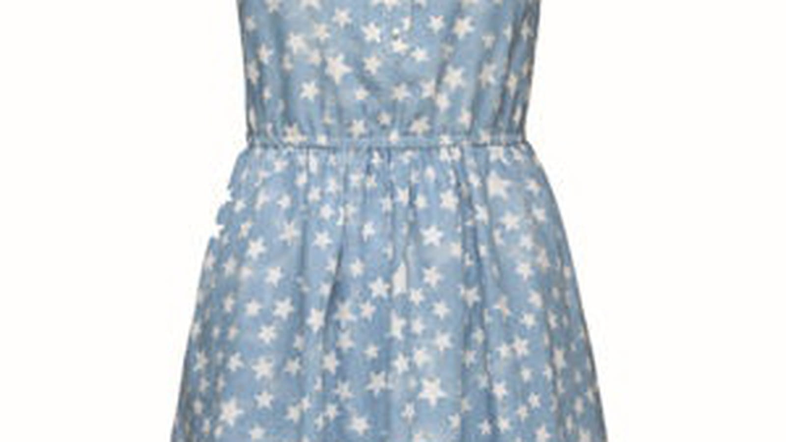 Robe étoilée en denim de New Yorker