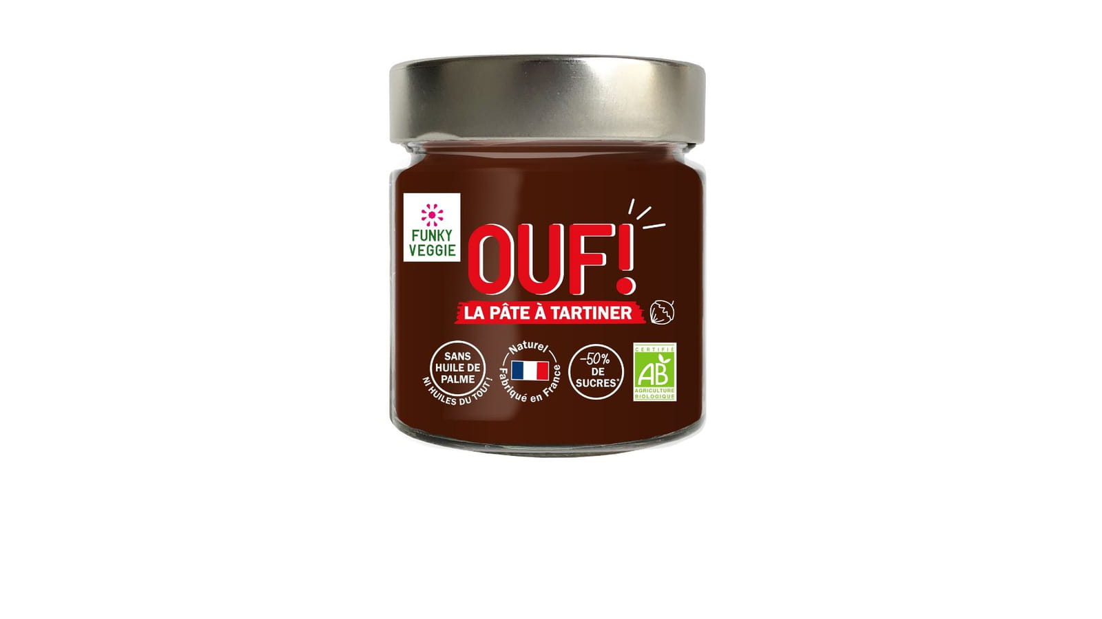 OUF La pâte à tartiner de Funky Veggie
