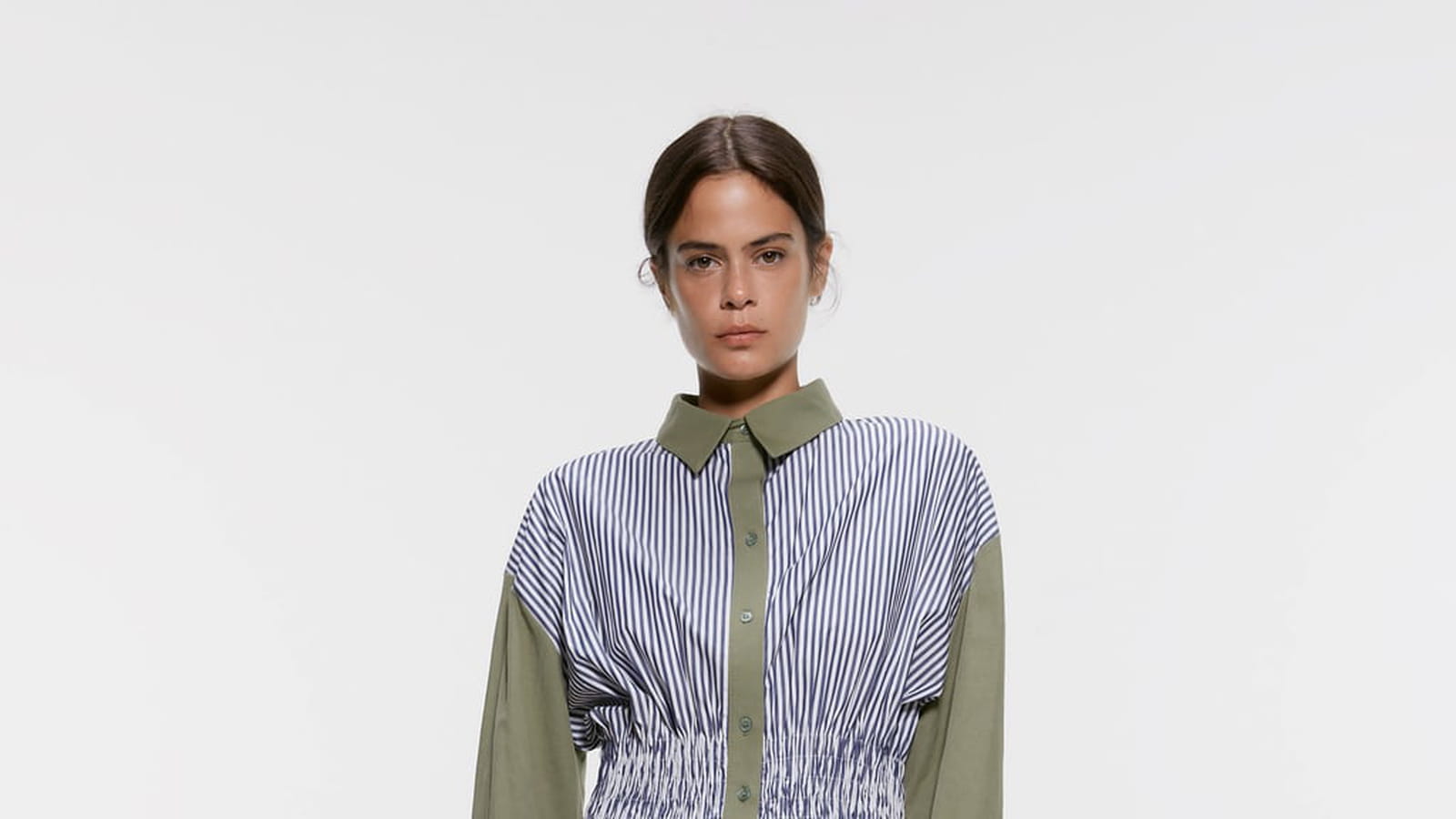 Chemise bimatière 