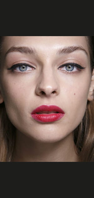 Le maquillage du d&eacute;fil&eacute; House of Holland