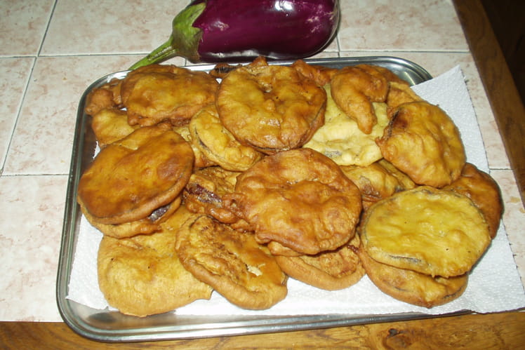Recette de Beignets d'aubergines : la recette facile