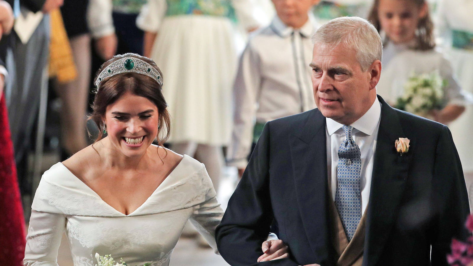Princesse Eugenie et et Prince Andrew