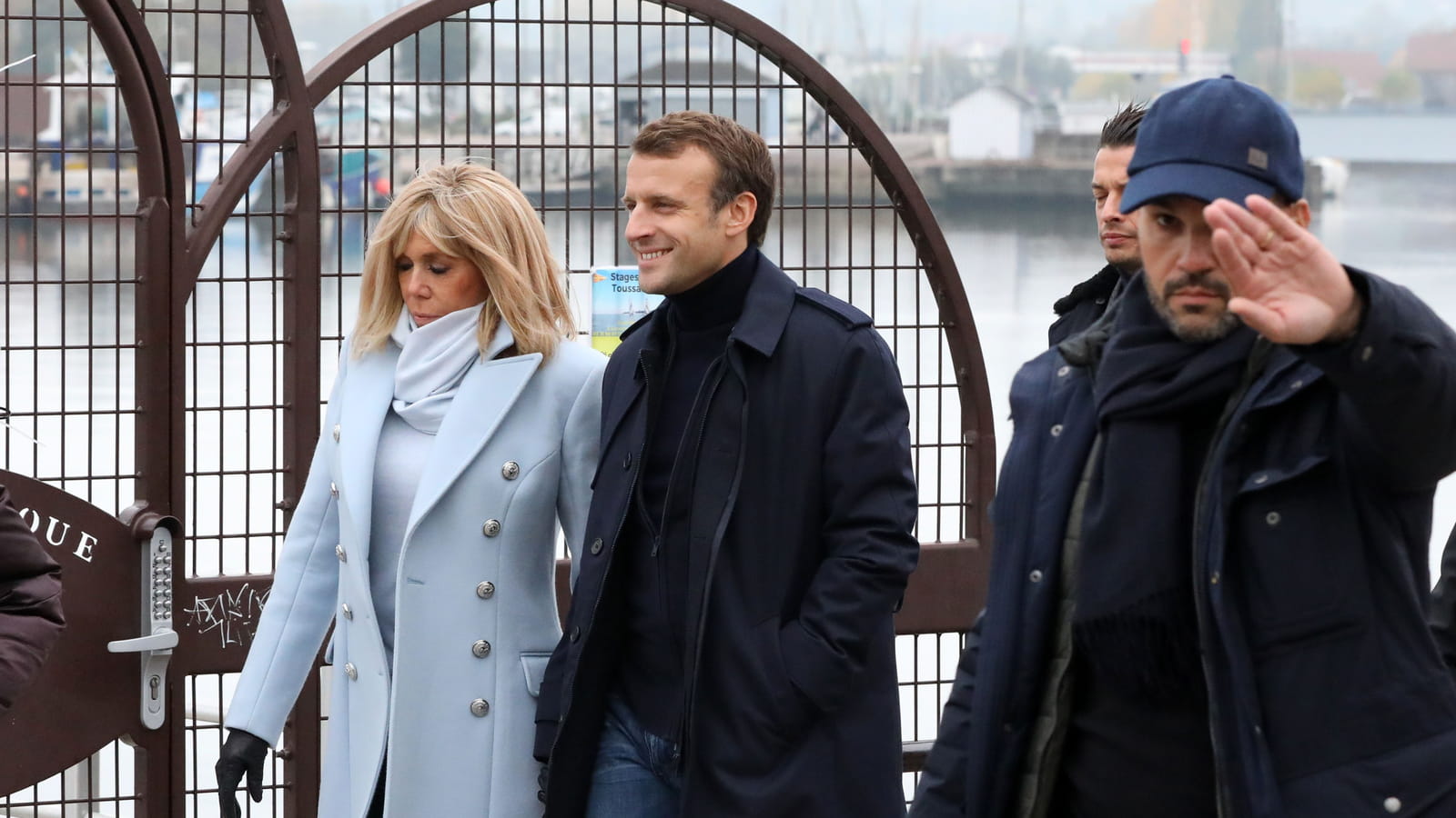 Brigitte et Emmanuel Macron