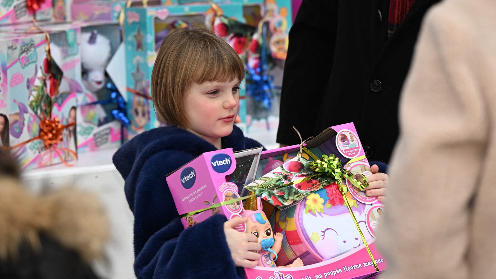 Gabriella de Monaco, Noël au palais et cadeaux