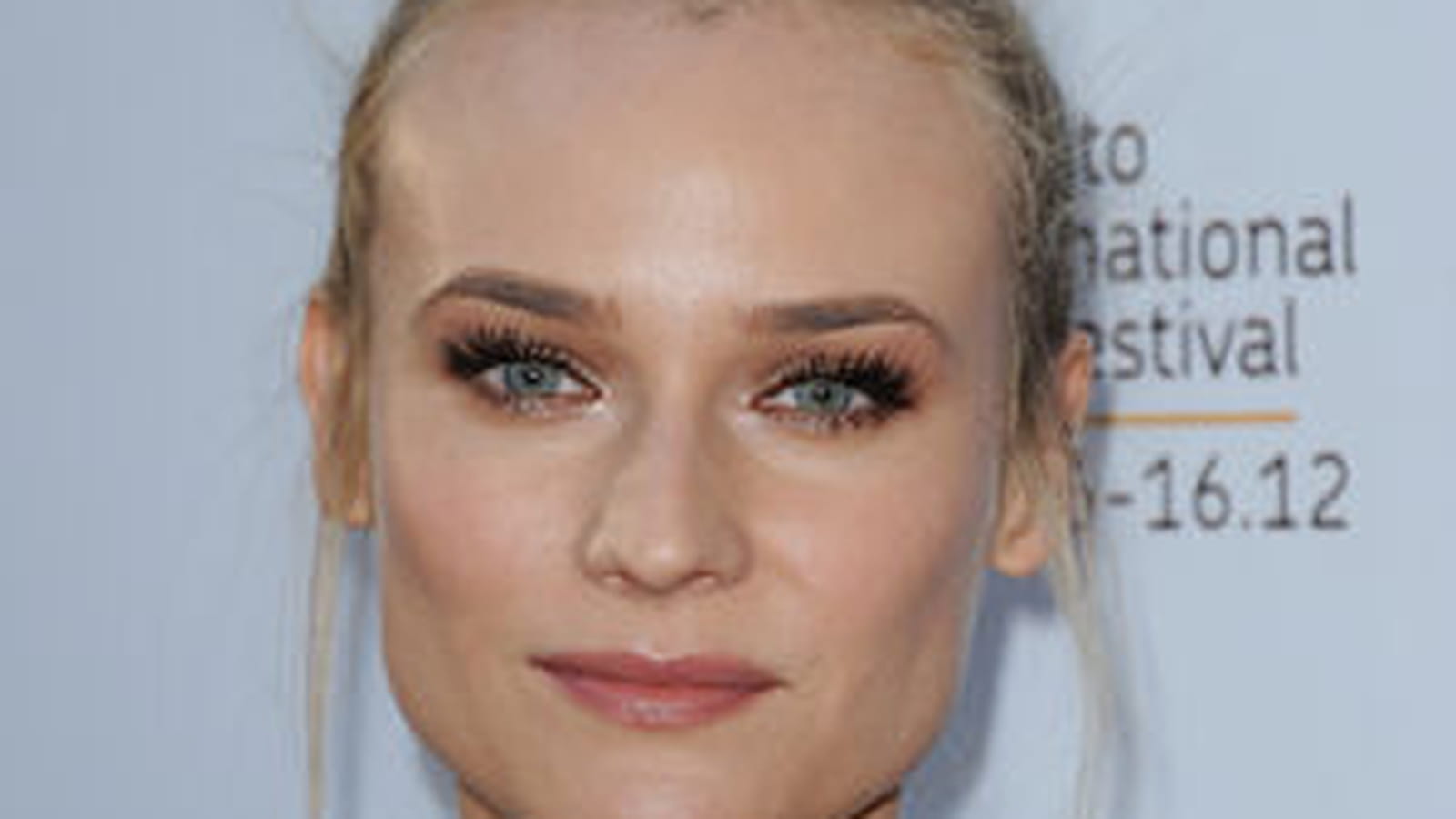 Le chignon bun de Diane Kruger