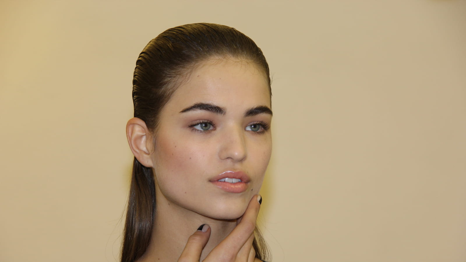 Le look beauté du défilé Alexis Mabille
