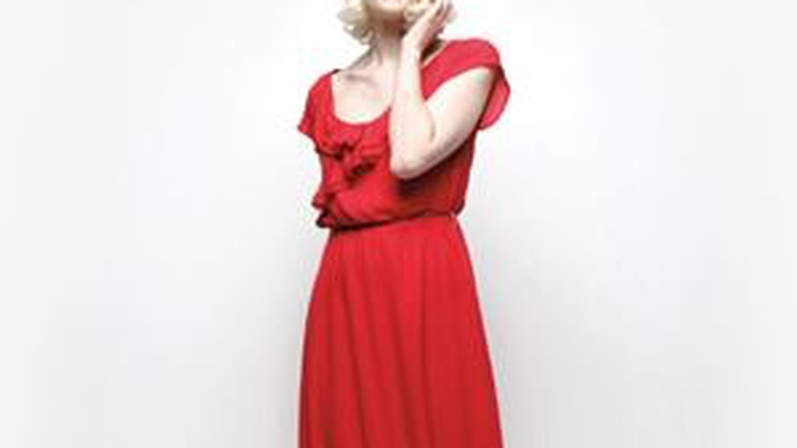 Robe rouge de Naf Naf