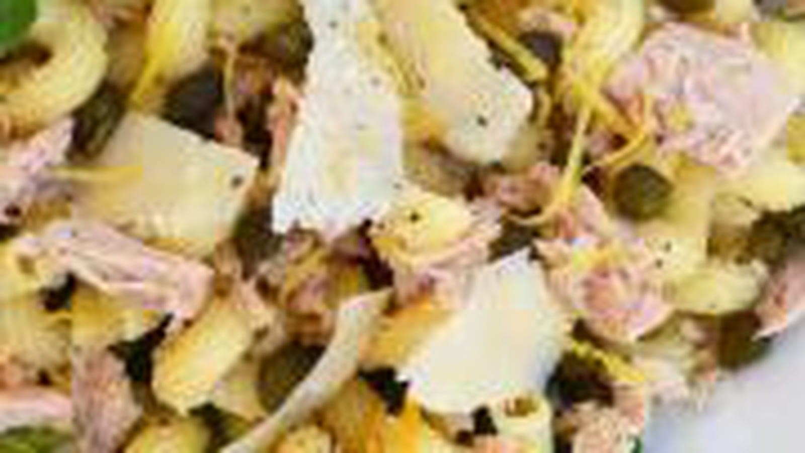 Salade de pâtes au thon et au citron