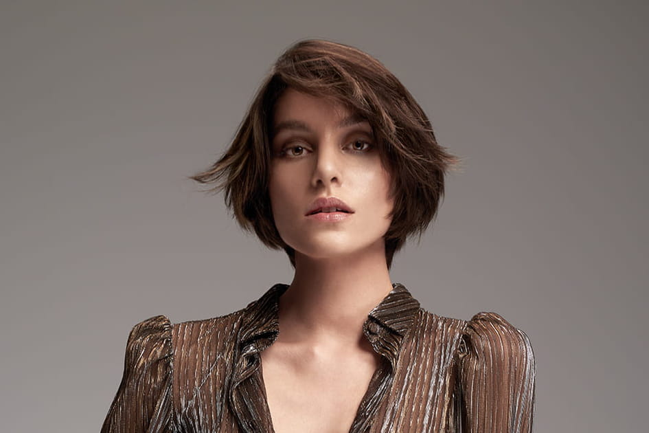 Le carr&eacute; brun souple