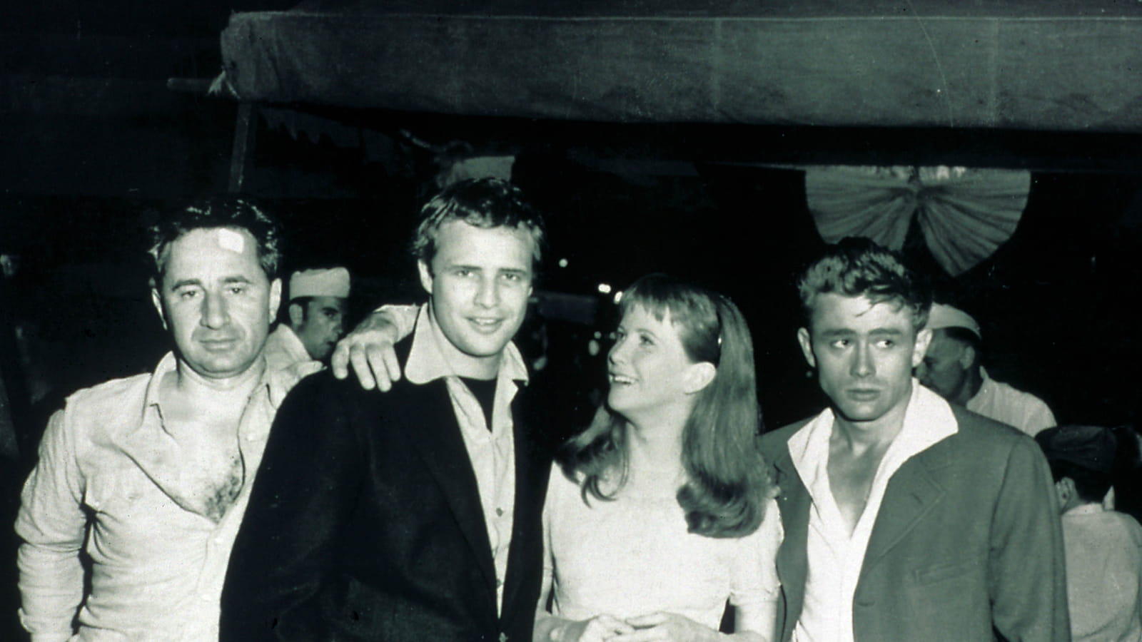 James Dean et Marlon Brando