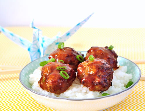 Boulette de porc Teriyaki - Tsukune Teriyaki