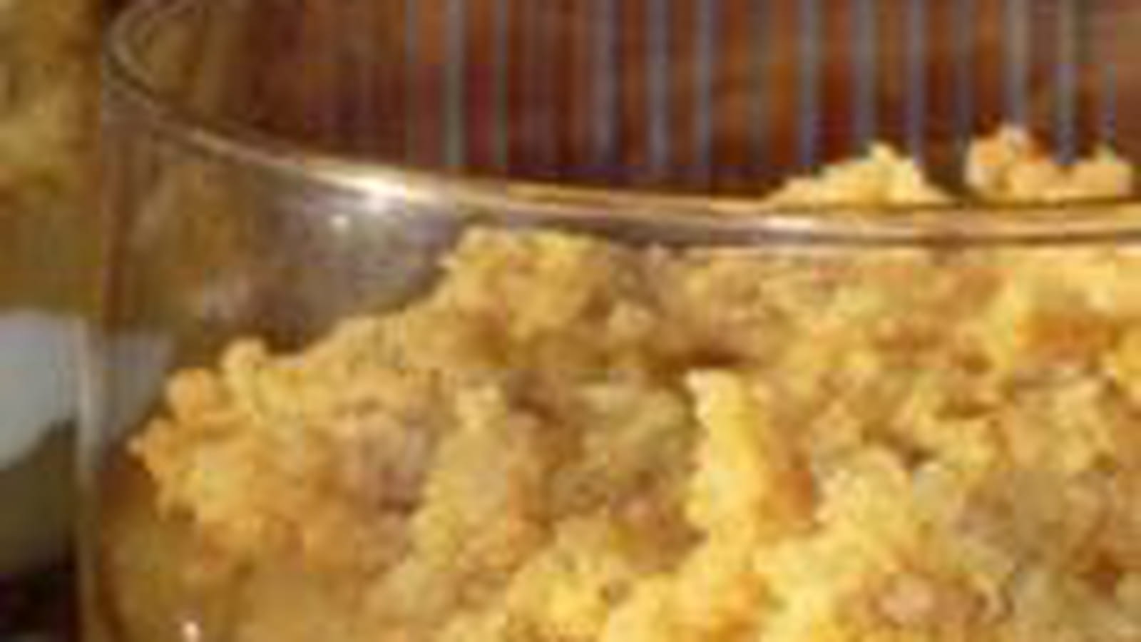 Verrine crumble palets bretons