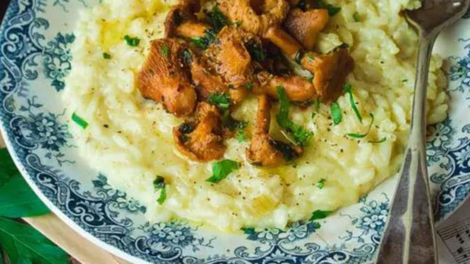 Risotto aux girolles