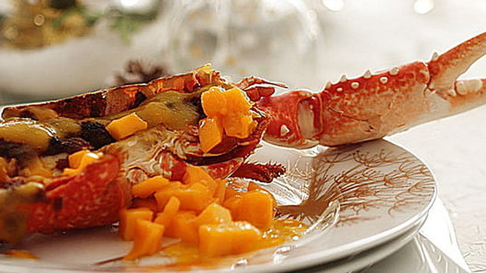 Homard à la mangue