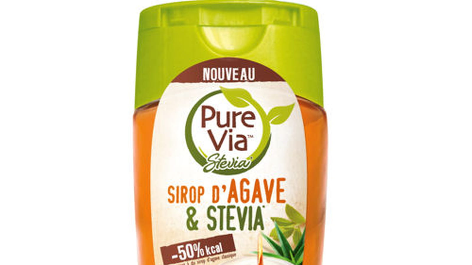 Sirop d'agave et Stévia de Pure Via