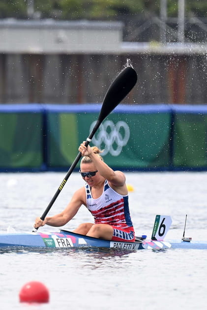 La kayakiste Vanina Paoletti