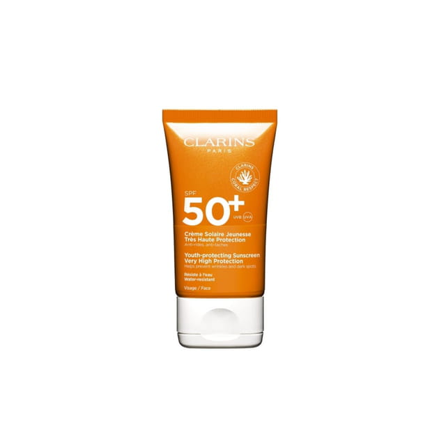 Cr&egrave;me solaire jeunesse SPF 50+, Clarins