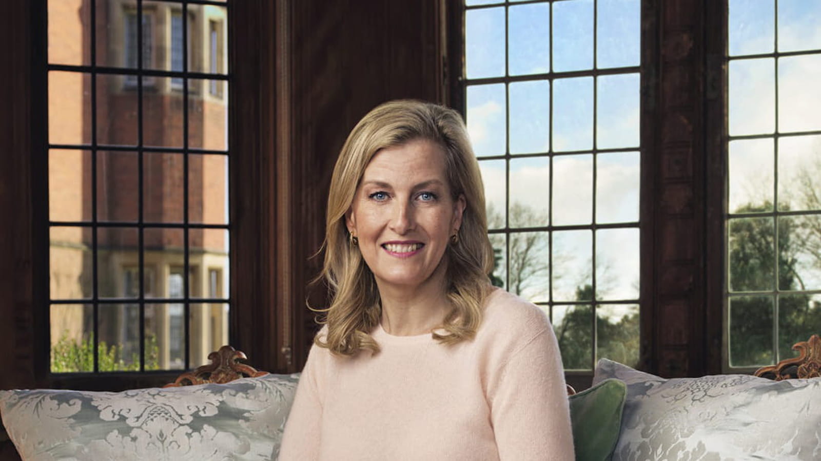 Sophie d'Edimbourg en couleur crème