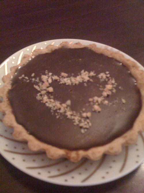 Tarte chocolat-caramel