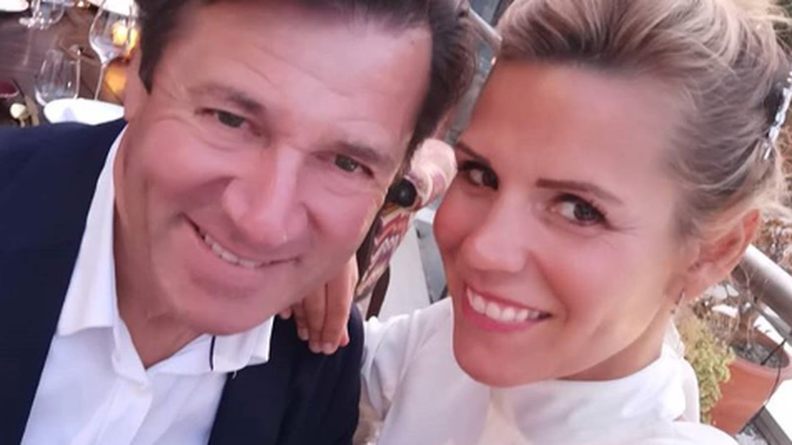 Christian Estrosi et Laura Tenoudji