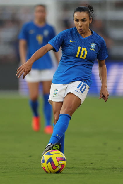 La joueuse de football Marta &agrave; Orlando en 2023