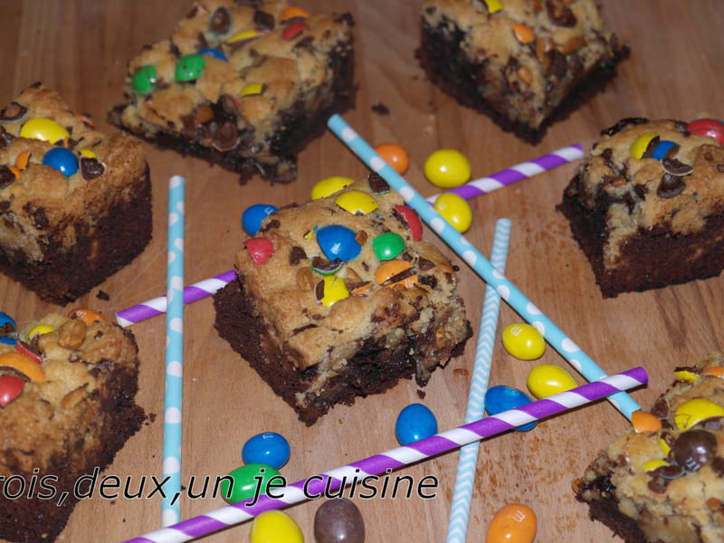 Recette De Brookies Aux M M S