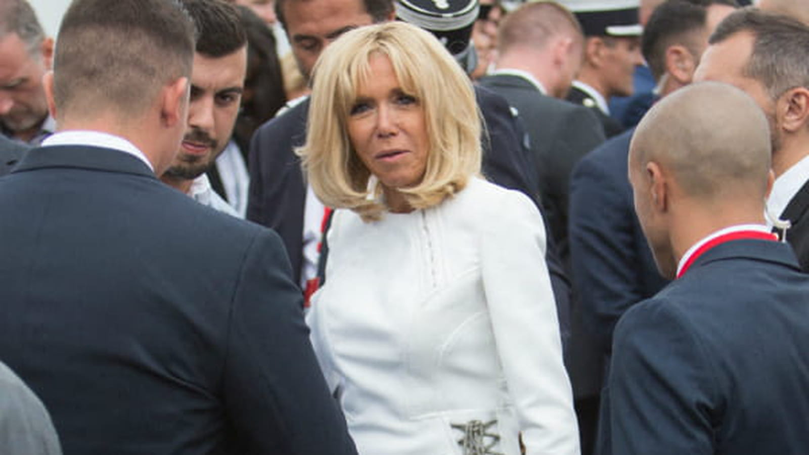 Brigitte Macron le 14 juillet 2019
