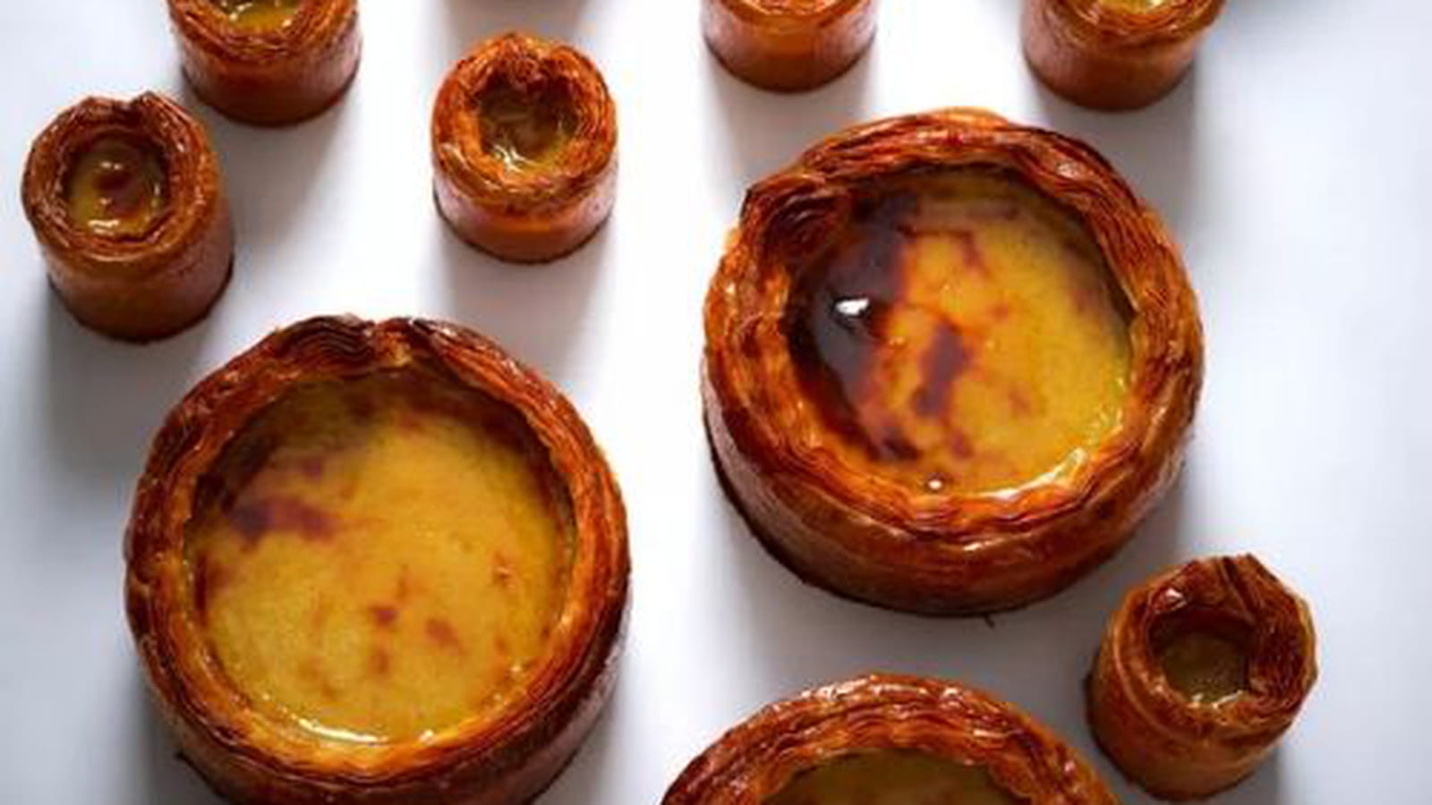 Flans feuilletés de Cédric Grolet