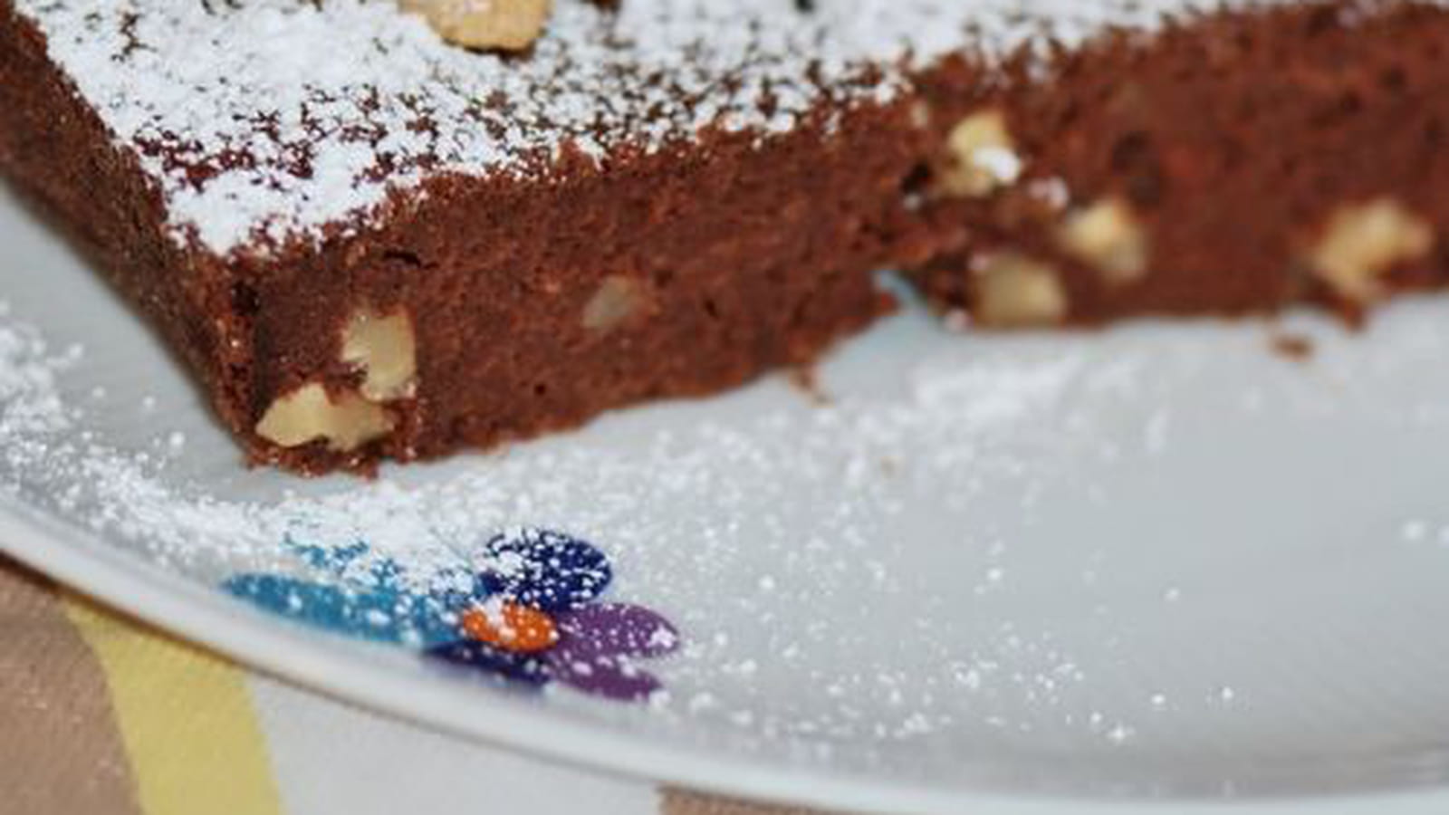 Brownie light aux noix