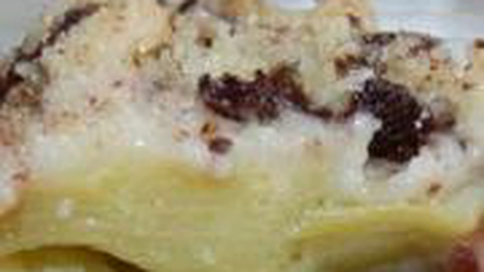 Crumble rhubarbe et chocolat