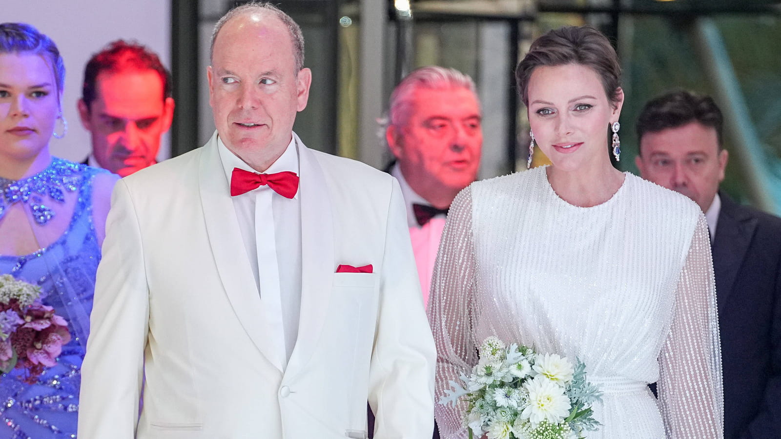 Charlene et Albert de Monaco