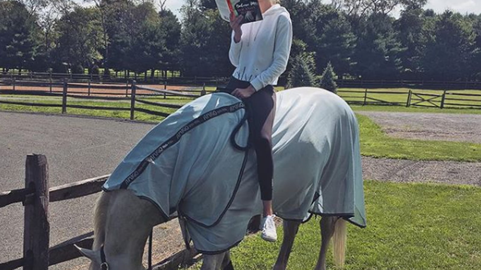 Gigi Hadid et l'équitation
